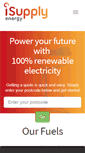 Mobile Screenshot of isupplyenergy.co.uk